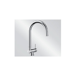 Bateria Blanco CORESSA-F podokienna chrom 521 543 dźwignia po prawej